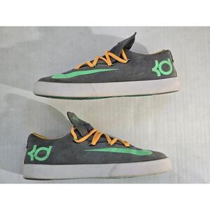 Nike KD 642085-002 Boys Basketball Sneakers Gray Size 7Y